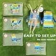 thumbnail image 5 of OFIKA Backpack Beach Chair with Storage Pouch, Colorful, 5 of 7