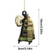 thumbnail image 3 of Advancent Colgante de bombero de acrílico personalizado para árbol de Navidad, adorno para el hogar, decoraciones de ambiente Kits de decoración para fiestas Numero 3 Advancent HA043235-04, 3 of 6