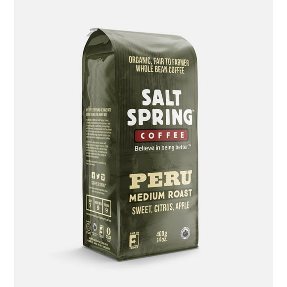 Salt Spring Coffee Organic Medium Roast Coffee