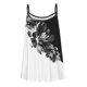 thumbnail image 5 of Puntoco Camisolas ajustadas para mujer, blusas casuales sin mangas con cuello redondo y estampado a la moda para mujer, 5 of 5