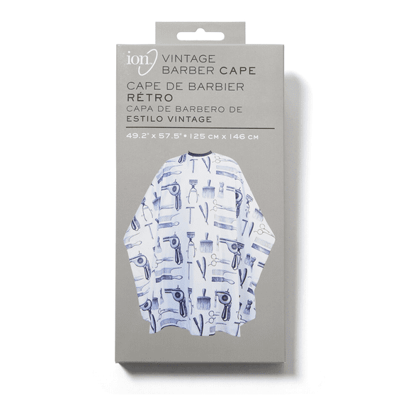 Ion Barber Print Styling Cape Multi