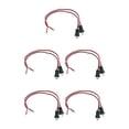 thumbnail image 2 of Scienceny 1 par portátil 12V azul/rojo parpadeante falso coche alarma montaje en tablero luz LED reemplazo para coches barcos RV motocicleta Type5 NO5 Scienceny CBP050391, 2 of 4