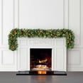 thumbnail image 4 of 9’ Pre-Lit LED Greenery Garland, 4 of 4