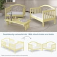thumbnail image 6 of Dream On Me Rosie Toddler Bed in Yellow, 6 of 11