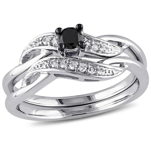 Everly Women's Diamond Sterling Silver Bridal Set