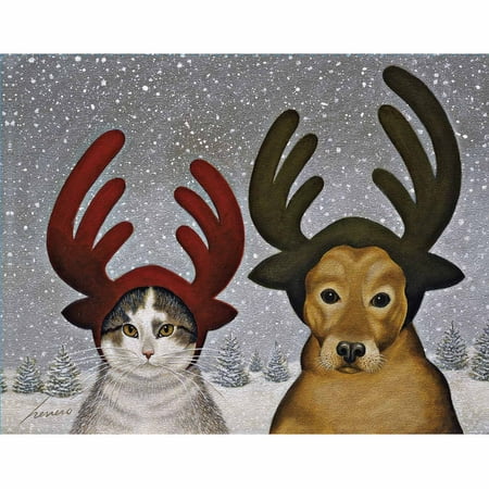 squeeky ashby and lucy zirbel boxed christmas card lang christmas cards discount