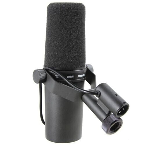 Shure SM7B Vocal Dynamic Microphone - Black; For Broadcast
