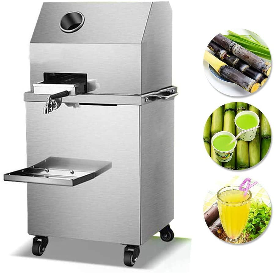 INTSUPERMAI Vertical Electric Sugar Cane Press Machine Sugarcane Juicer