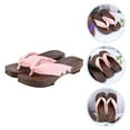 thumbnail image 3 of Stylish Lady Clogs 1Pair of Creative Clog Sandal Stylish Wooden Clog Slippers Japanese Style Shoes, 3 of 8