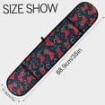 thumbnail image 3 of Dailycode Double Sided Oven Mitt with Loop Heat Resistant Kitchen Long Potholders 7" x 35" Christmas Stockings with Candy Cane, 3 of 6