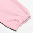 thumbnail image 6 of ZACPNCV Parachute Pants for Girls Cargo Jogger Pants Wide Leg Streetwear Kid Teen Jogger Trousers with Pockets Pink 9-10 Years, 6 of 8