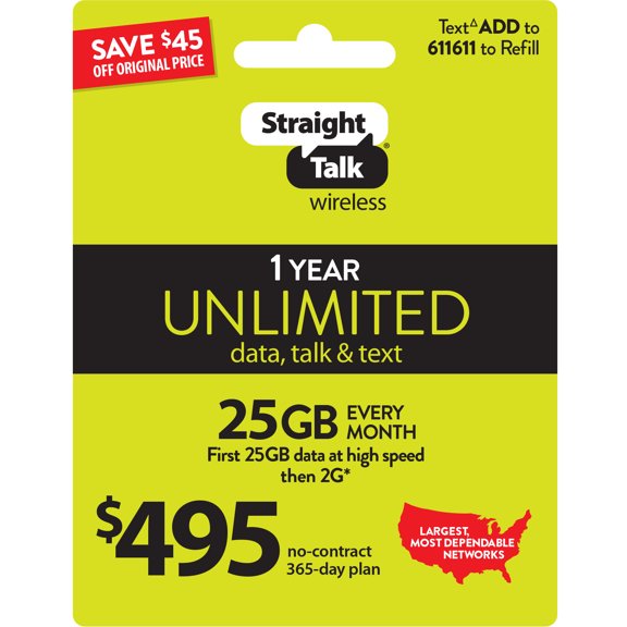 Straight Talk phone cards