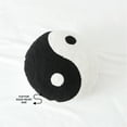 thumbnail image 6 of Mainstays 16" x 16" Yin-Yang Decorative Pillow, Black and White, 6 of 7