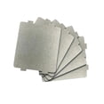 thumbnail image 2 of 5x cubiertas de guía de hojas de placa de Mica universales tablero de aislamiento térmico cortable 11,8 cm x 9,9 cm accesorios de microondas, 2 of 9