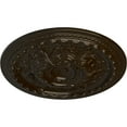 thumbnail image 2 of 38 3/8"OD x 2 7/8"P Oslo Ceiling Medallion (Fits Canopies up to 7 5/8"), Hand-Painted Bronze, 2 of 4