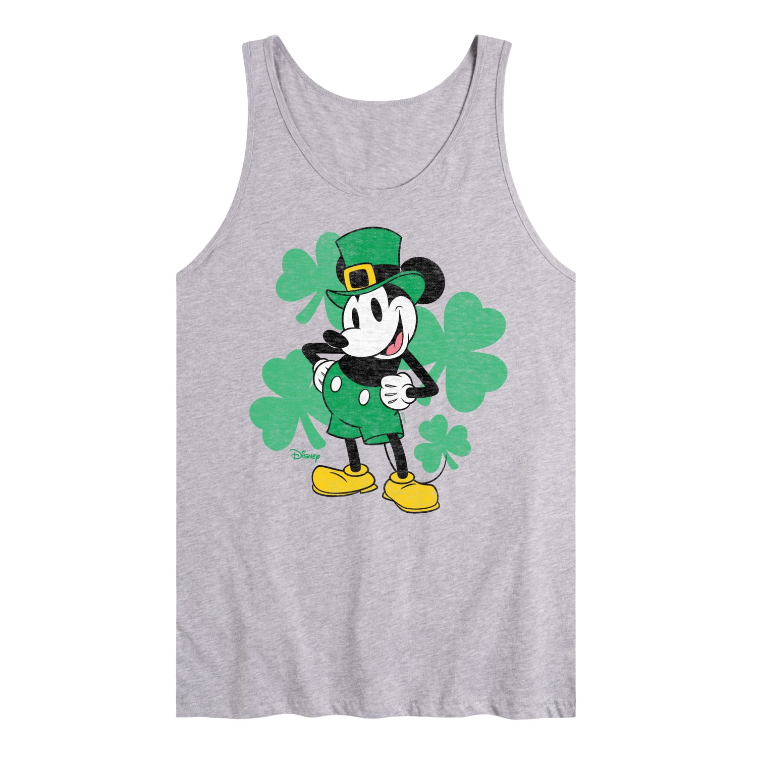 Disney Leprechaun Mickey Men's Jersey Tank Top
