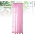 thumbnail image 5 of 1PC- 100 * 200 Cm (Rosa) Cortina de Voile para Ventana Romántica Estrella de Plata Tratamiento de Ventana Panel de Cortinas de Estrella de Lentejuelas para Niña Niños Dormitorio Sala de Estar, 5 of 5