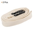 thumbnail image 3 of Uxcell Air Conditioner Cover Fastening Strap 118 Inches Long Oxford Cloth Durable Beige 2 Pack, 3 of 6