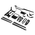 thumbnail image 1 of Central 15pcs Car Interior Trim Kit Door Panel Rear Cup Holder Decor Cover Fit for   10th 18‑20, 1 of 8