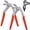 2*PCS, variant on Car Clip Pliers & Trim Removal Tool, Spring-Loaded Fastener Rivet Remover for Auto Door Panels, Interior & Exterior Trim, Mechanic, Damage-Free Disassembly