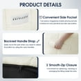 thumbnail image 6 of KINGYES Giant Bean Bag Chair, Oversized 3.6 FT Beanbag Chair, No Assembly Lazy Sofa Chair with Premium Memory Foam Filler and Chair Cover for Living Room, Bedroom, Dorm, 6 of 8