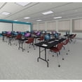 thumbnail image 3 of Correll Thermal Fused Laminate Top Folding Table 18x48", 3 of 24