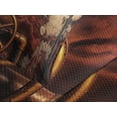 thumbnail image 4 of Ambesonne Industrial Quilted Bedspread Set 3 Pcs, Steam and Pressure Art, Queen Size, Dark Orange Umber, 4 of 5