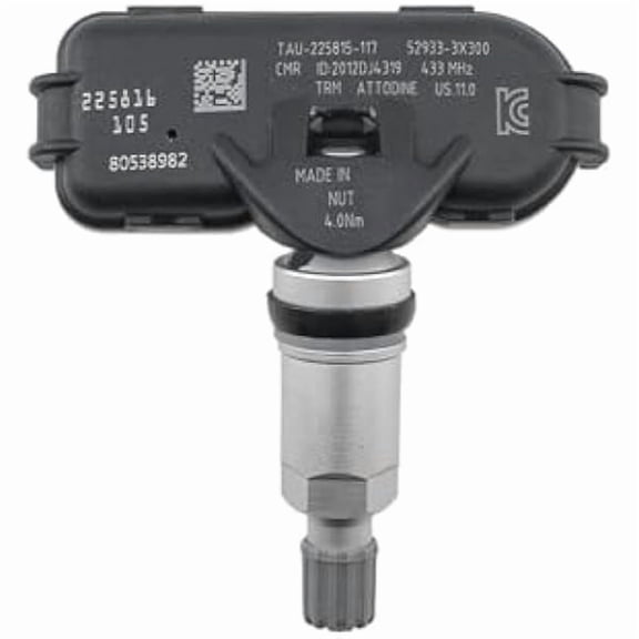 Replacement TPMS Tire Pressure Sensor 52933-3X300, Compatible with Hyundai Elantra 2012-2013, Stable Signal & Accurate Readings, Set of 1