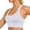 White, variant on Rhuody Women Tank Tops Racerback U Neck Sports Cropped Tanks Wire Free Built In Bra Soft Layering Tops For Yoga Gym Charm Clothes 3Xl Pink