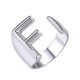 thumbnail image 1 of Anillo de moda para mujer, anillo de pareja, anillo de apertura de 26 letras, joyería Wmkox8yi  sjalhkljlk2531, 1 of 1