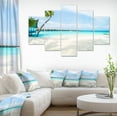 thumbnail image 1 of Tropical Maldives Island - Impression sur Toile Paysage Marin, 1 of 3