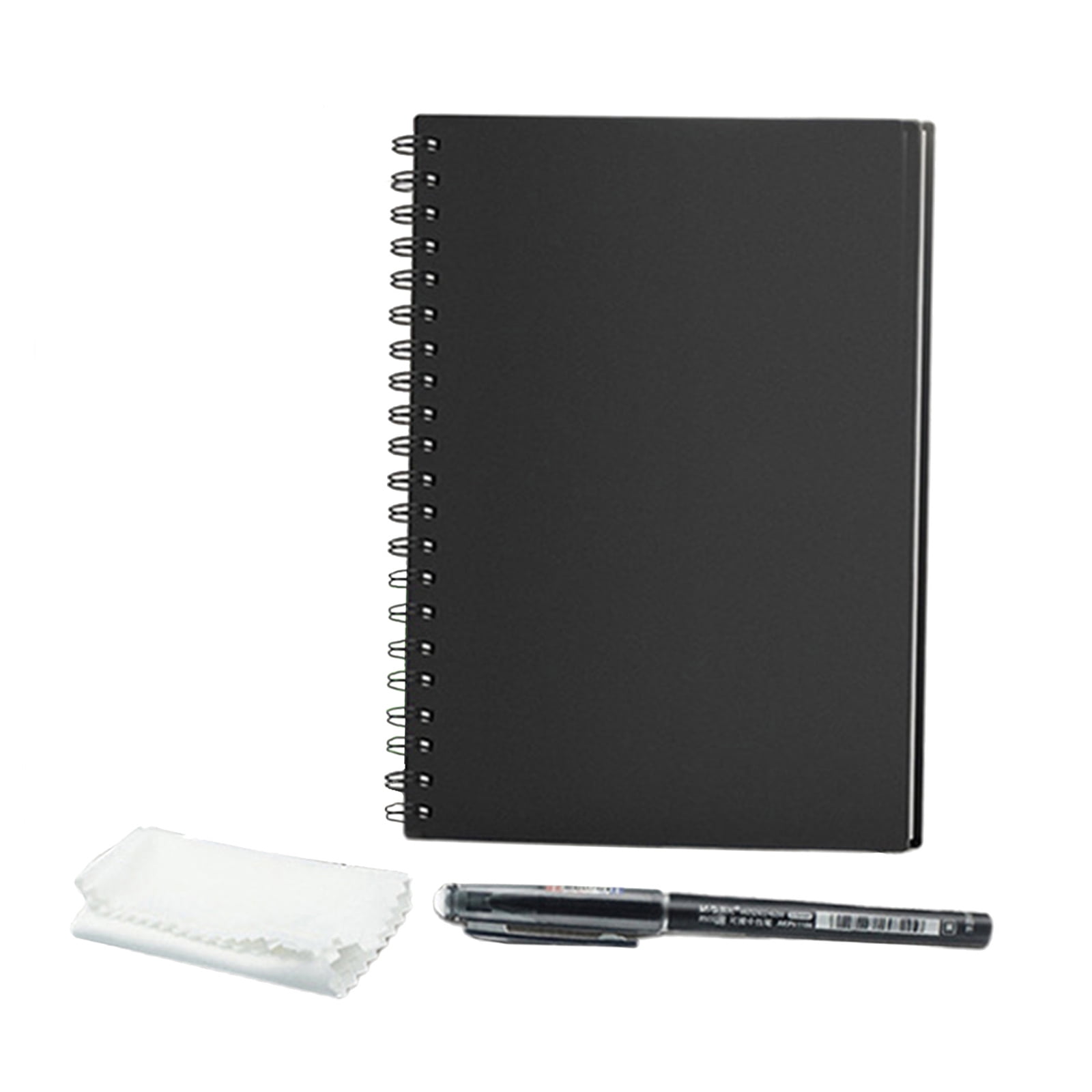 Smart Reusable Erasable Notebook  Erase Notepad Note Pad Lined with Pen beige 