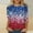 A22 Blue, variant on of The Day Patriotic Shirts for Women 3/4 Sleeve Fourth of July Shirts Crew Neck Usa Shirt American Flag Tee Shirt Summer Fashion Tops Striped Stars Blouses Going Out Tops