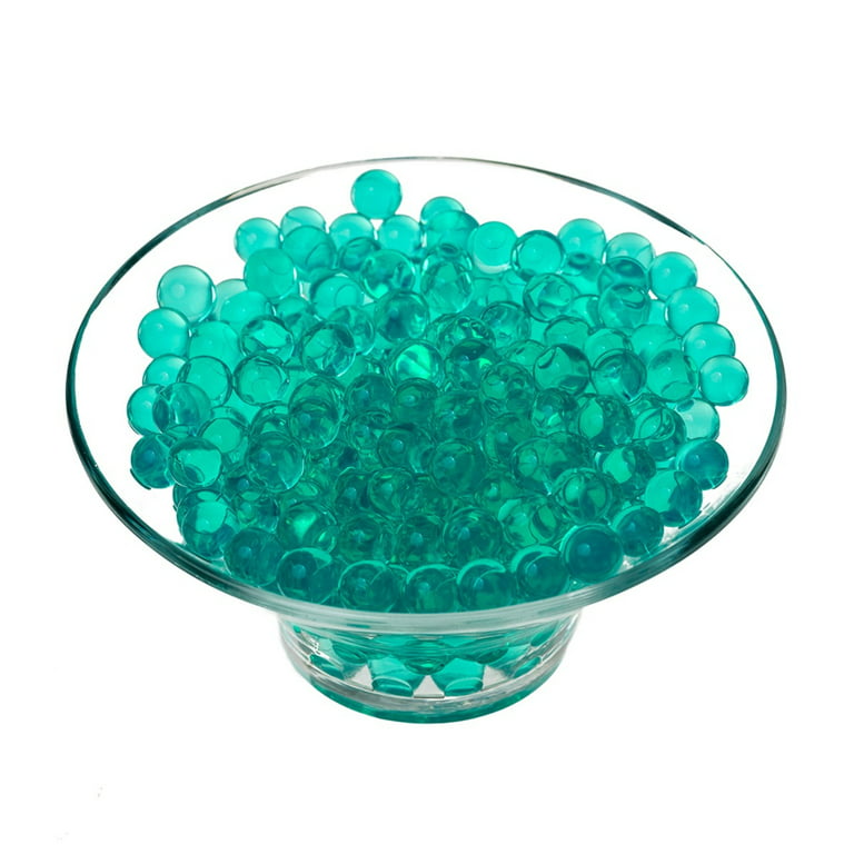 Water Beads for Vases Teal Green 10x10g Bag Teal Water Beads for Plants Non Toxi