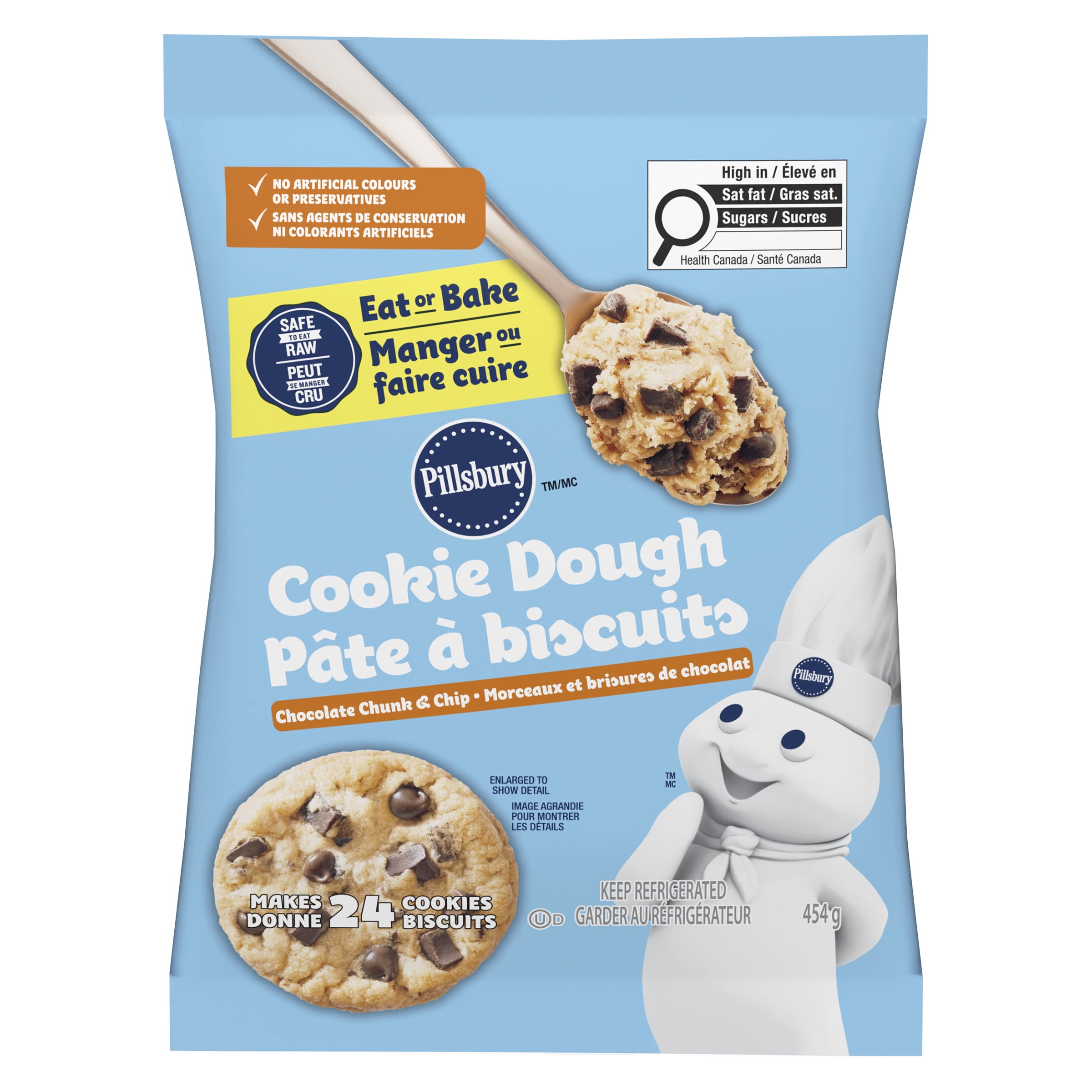 Pillsbury™ Chocolate Chunk & Chip Cookie Dough