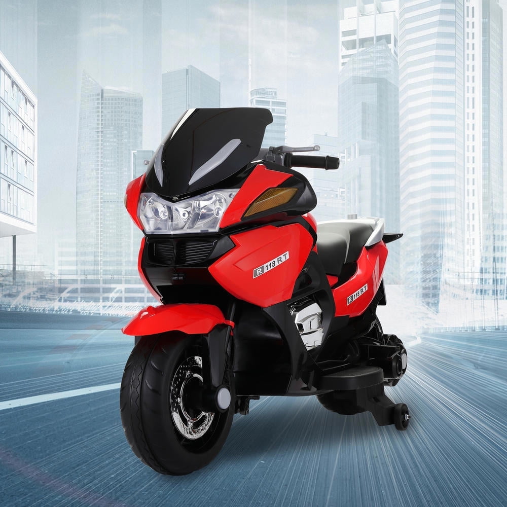 12V Kids Ride On Battery Powered Motorcycle, Electric Power Motorcycle for Kids 2-6 with LED, MP3 12V Kids Ride On Battery Powered Motorcycle, Electric Power Motorcycle for Kids 2-6 with LED, MP3