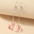 thumbnail image 5 of QIQUWOHUL 1 Pair Earrings For Women's Daily Date Beach Alloy Drop Fashion Moon & Star Earrings Moon Man On The Moon Phases Earrings, 5 of 6
