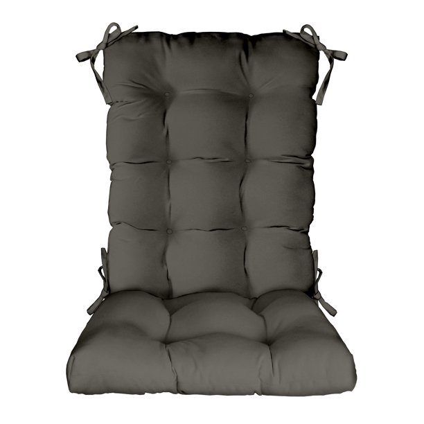 RSH Décor Indoor Outdoor Tufted Rocker Rocking Chair Pad Cushions