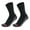 Red, variant on 1 Pair Waterproof Socks Elastic Breathable Mid Tube Soft Socks Foot Windproof Winter Hiking Wading Riding Skiing Socks for Outdoor Sports