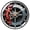 StyleA, variant on 12 Inch Automotive Rim Shaped Silent Wall Clock Battery Powered HD Glass Industrial Garage Bedroom Decor 11.81 In (Style C)