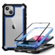 thumbnail image 1 of Funda de Uso Rudo 360 Atti Transparente Para iphone 13 Mini Azul, 1 of 7
