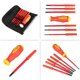 thumbnail image 2 of Juego De Destornilladores De 7 Uds, Magnético Aislado Resistente A Alto Voltaje Con 6 Brocas De Acero, Bolsa De Almacenamiento, Kit De Hardware Para Trabajos De Reparación De Electricistas Eigraketly TO001796-00, 2 of 6