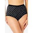thumbnail image 4 of Comfort Choice Plus Size Full Coverage Stretch Cotton Brief 5 Pack, 4 of 5