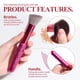 thumbnail image 3 of Set de brochas de maquillaje BS-MALL, 14 unidades, fibra sintética con esponja, 3 of 6