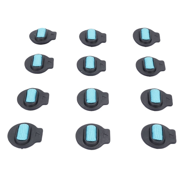 Almohadilla Para Trapeador Para Aspiradora, 12 Piezas, Almohadilla Para Trapeador Limpiador Robot, Superabsorbente Lavable Para Reemplazo De Mármol Laminado De Azulejos De Madera