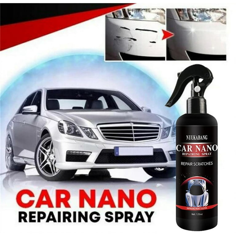 QISIWOLE Nano Car Scratch Removal Spray - Car Nano Repairing Spray, Remove  All Scratches, Fast Repair Scratches Repairing Polish Spray for Auto  Detailing Glasscoat Car Polish,with Cleaning Towel 