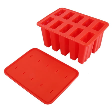 

Popsicle 10 Cells Silica Gel Ice Cream Maker Ice Cream Cake Eco-friendly Kids For DIY Ice Cream For Home Household