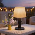 thumbnail image 3 of Beautyard Lámpara de mesa solar para exteriores interiores - 3 modos de iluminación LED que cuida los ojos Lámpara de escritorio solar inalámbrica impermeable con cadena de tracción Jardín exterior Pa, 3 of 9