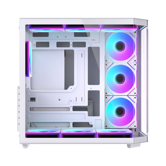 All-in-one tower micro ATX computer case.