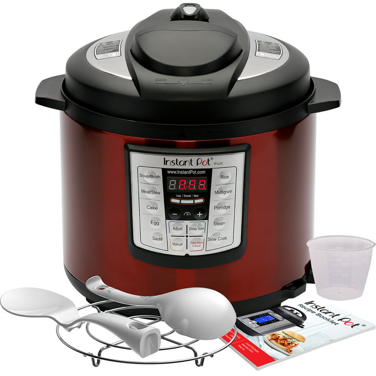 MAGIC MILL 6 QT RED SLOW COOKER WITH COVER KNOB AND COOL TOUCH HANDLES –  Royaluxkitchen
